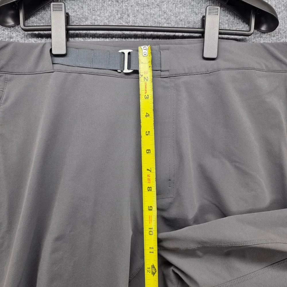 REI Co-op Mens Gray Technical Hiking‎ Pants 40W x 30L Stretch Articulated Knee
